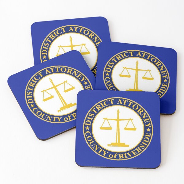Item preview, Riverside County District Attorney designed and sold by Lawrence Baird.