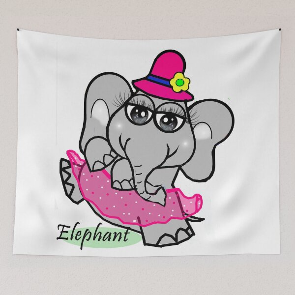Item preview, Charming Elephant  designed and sold by Shirley cute art .