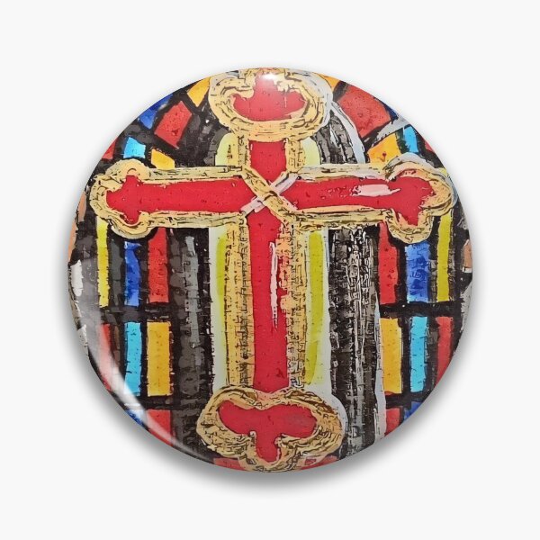 Item preview, Stained Glass Church Window designed and sold by EloiseArt.