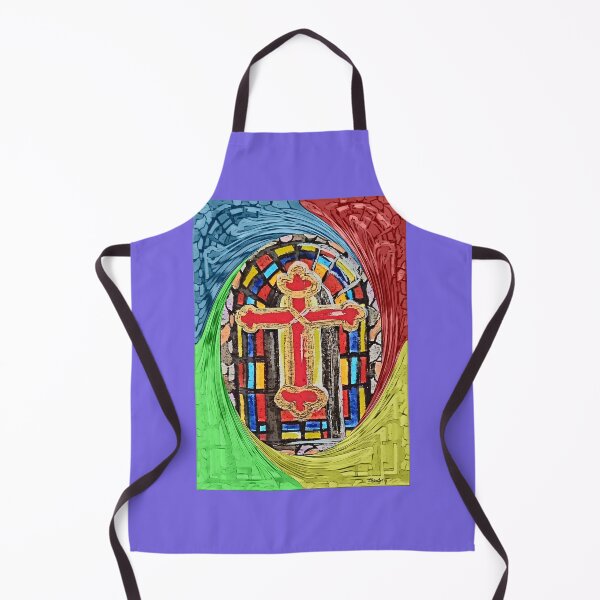Item preview, Stained Glass Church Window designed and sold by EloiseArt.