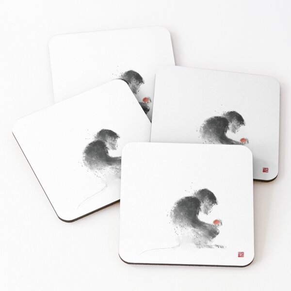 Item preview, Sumi Drawing Monkey designed and sold by mooktan.