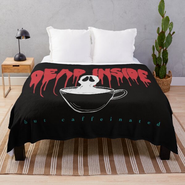 Item preview, Dead inside but caffeinated designed and sold by kkmakanas.