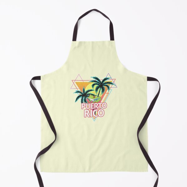 Item preview, Puerto Rico Distressed Retro Sunset Palm Tree Coqui Frog designed and sold by ETIndustries.