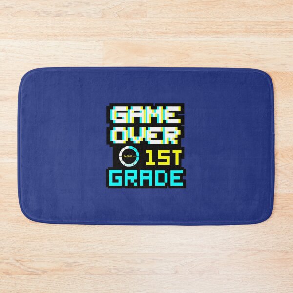 Item preview, Back to School - Game Over - 1st Grade - First Grade designed and sold by DesignByLeo.
