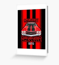 Chevrolet Chevelle SS 1970 Greeting Card