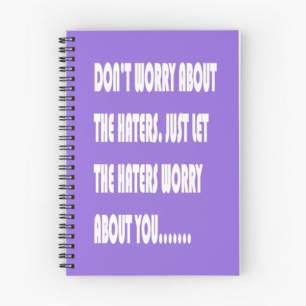 Item preview, Don't worry about the haters.  designed and sold by Forkiksnfun.