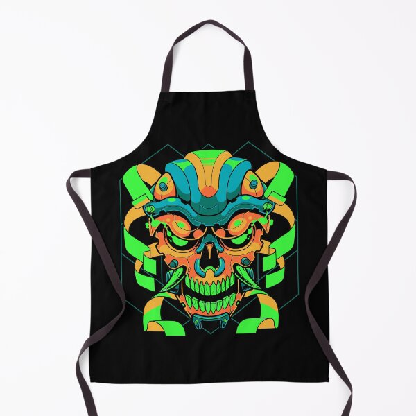 Item preview, Mecha Poison Eyed Skull designed and sold by Allan Dolloso.