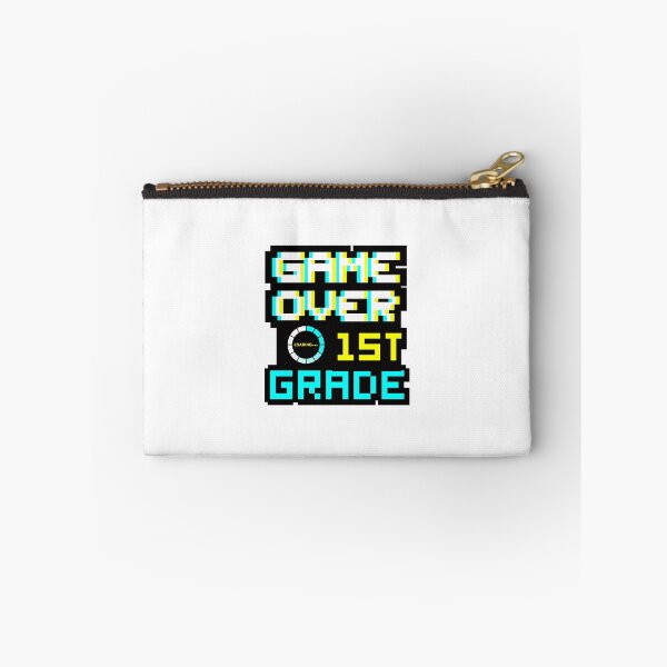 Item preview, Back to School - Game Over - 1st Grade - First Grade designed and sold by DesignByLeo.