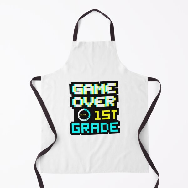 Item preview, Back to School - Game Over - 1st Grade - First Grade designed and sold by DesignByLeo.