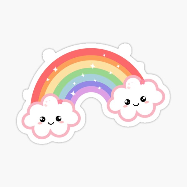 Kawaii Cute Rainbow Sticker