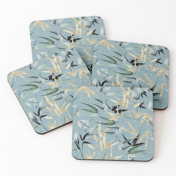 Item preview, Bamboo Leaves Clustered Design designed and sold by Dream Bloom Gallery.
