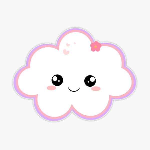 Cloud Cute T-shirt / Cute Cloud Lover Gift / Festival Cute 