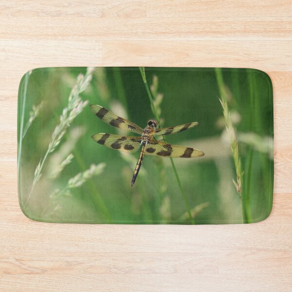 Item preview, Halloween Pennant Dragonfly in the Grass designed and sold by LisaNaturePhoto.