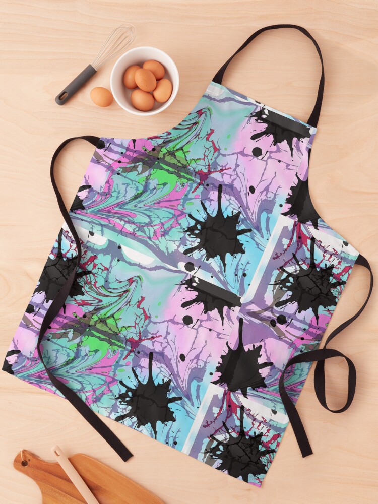 Thumbnail 1 of 6, Apron, Freud Ink Blot designed and sold by FreedomMuse.