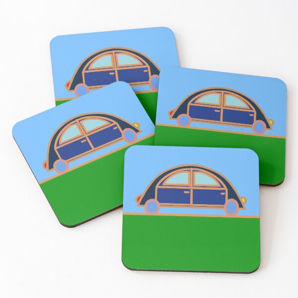 Item preview, Navy Blue Car designed and sold by CPArtStudios.