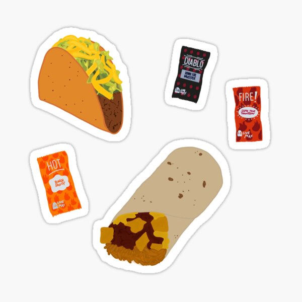 Item preview, Taco Bell Bundle Meal Pack designed and sold by recycledmillenn.
