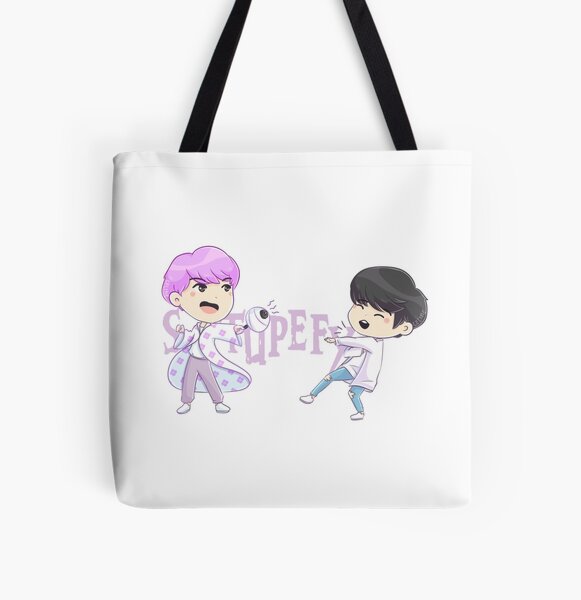Jinkook wizards All Over Print Tote Bag