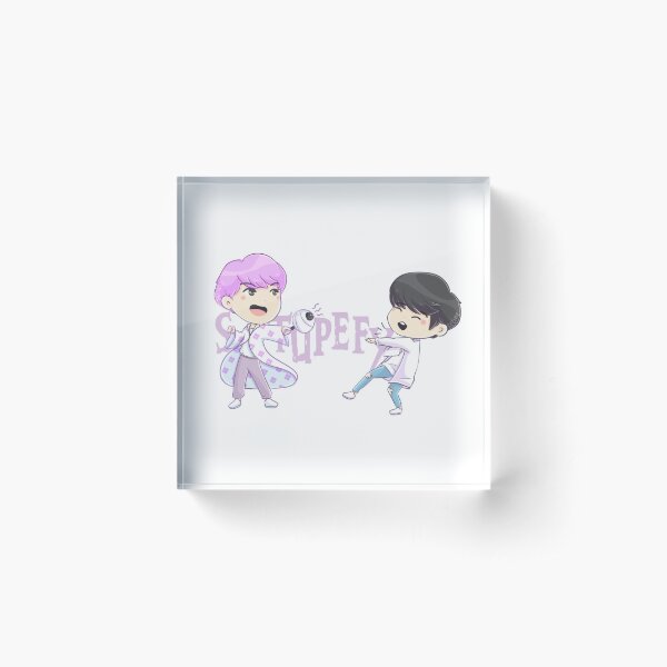 Jinkook wizards Acrylic Block