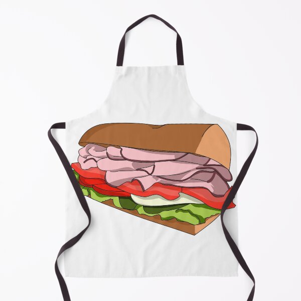 Item preview, Delicious Cartoon Sandwich Design designed and sold by TitanWear.