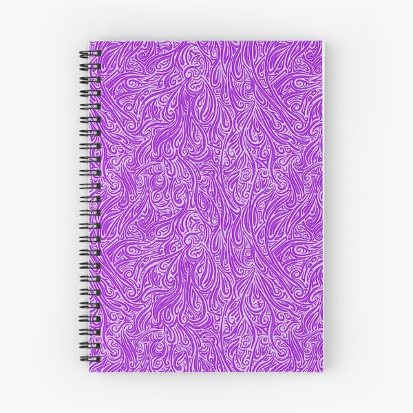 Item preview, Swirling Abstract Line Art in Pink and Purple designed and sold by MathenaArt.