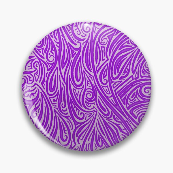 Item preview, Swirling Abstract Line Art in Pink and Purple designed and sold by MathenaArt.