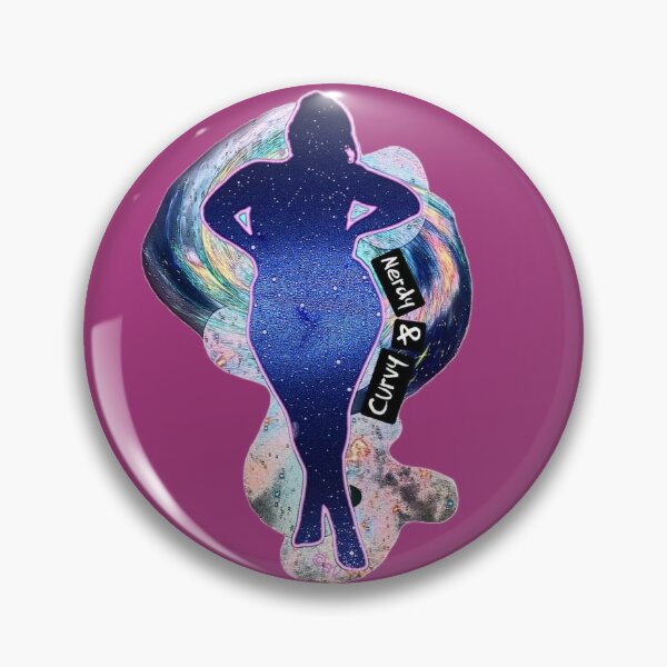 Curvy Girl Pins and Buttons for Sale