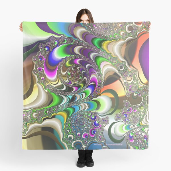GALLIMAUFRY ~D1G1TAL-M00DZ ~ Iced VoVo by tasmanianartist Scarf