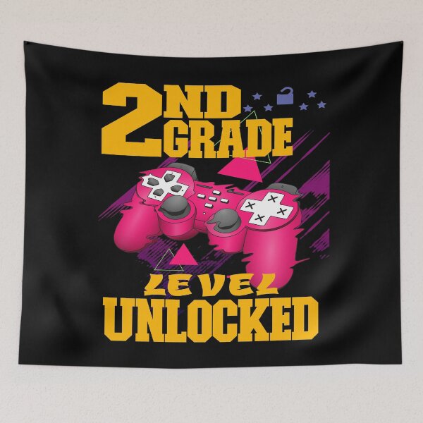 Item preview, 2ND GRADE LEVEL UNLOCKED GLITCHED GAME CONTROLLER - BACK TO SCHOOL designed and sold by PhillDaPhlava.