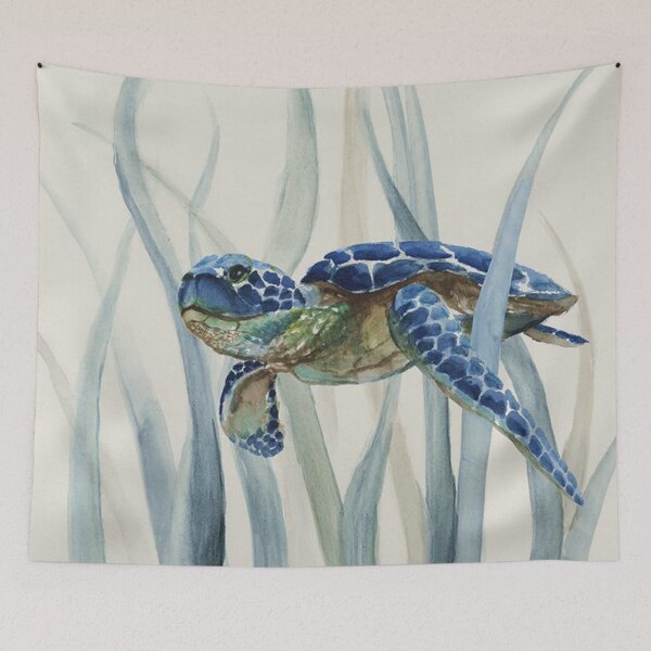 Item preview, Turtle in Seagrass designed and sold by scottbrokawd.