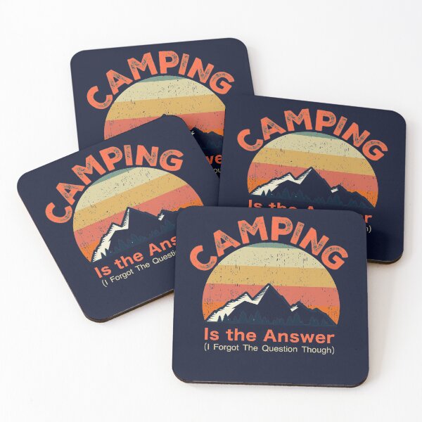 Item preview, Camping Under The Moon Funny designed and sold by Life Is Beautiful.