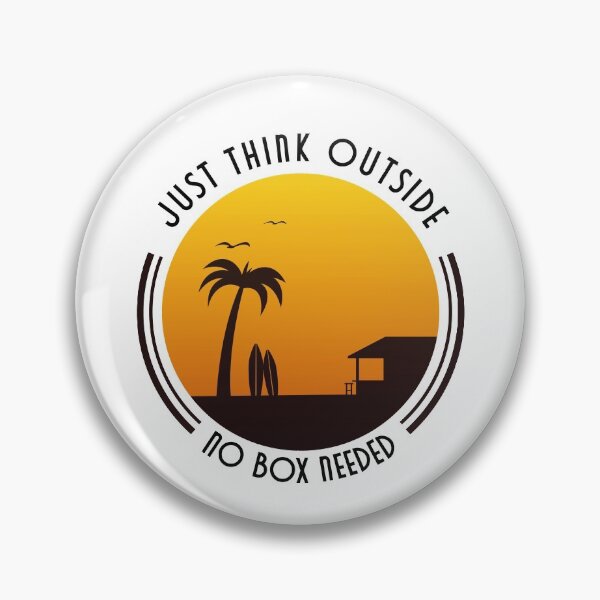 Item preview, Just Think Outside No Box Needed Funny designed and sold by soudaniet.