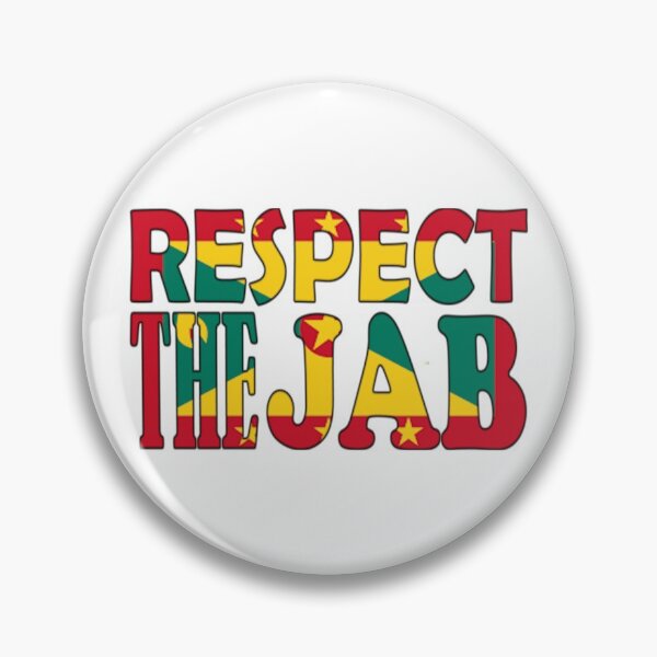 Artikelvorschau, St. Georges Grenada - Respect The Jab - grenadische Flagge entworfen und verkauft von Soca-Mode.