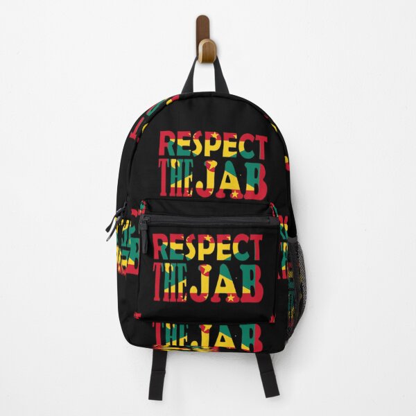 Item preview, St Georges Grenada - Respect The Jab - Grenadian Flag designed and sold by Soca-Mode.