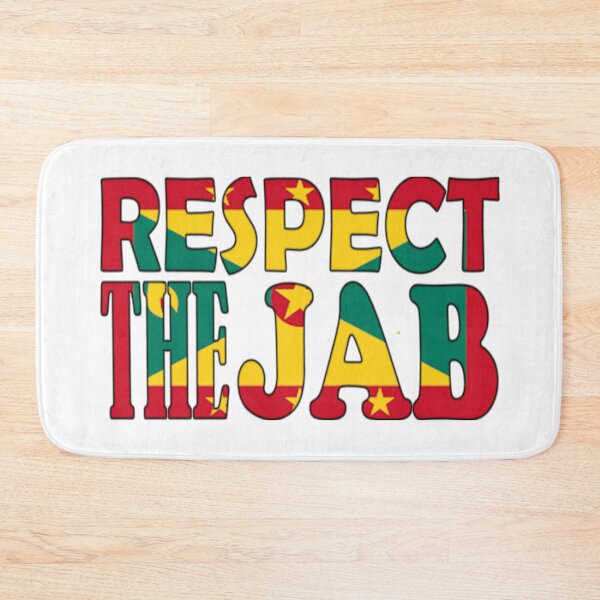 Item preview, St Georges Grenada - Respect The Jab - Grenadian Flag designed and sold by Soca-Mode.
