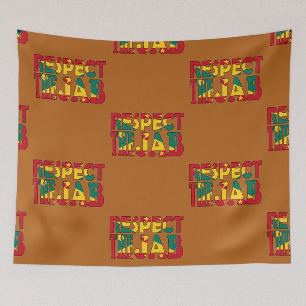 Item preview, St Georges Grenada - Respect The Jab - Grenadian Flag designed and sold by Soca-Mode.
