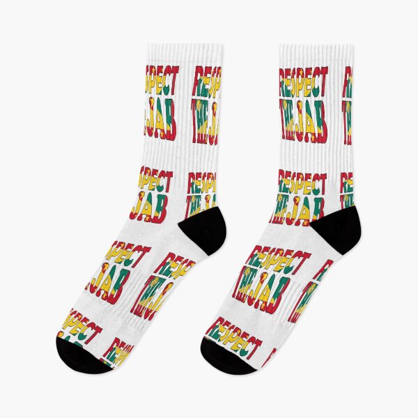 Item preview, St Georges Grenada - Respect The Jab - Grenadian Flag designed and sold by Soca-Mode.