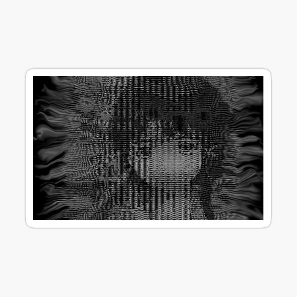 Lain ASCII Glitch Art