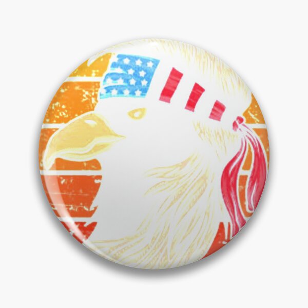 Item preview, 4th of July Bald Eagle with Mullet designed and sold by cassidyu.