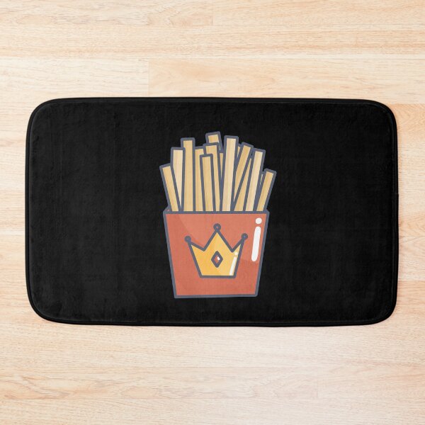 Item preview, Hand Drawn French Fries Potatoes Fast Food designed and sold by LittleFlairTee.
