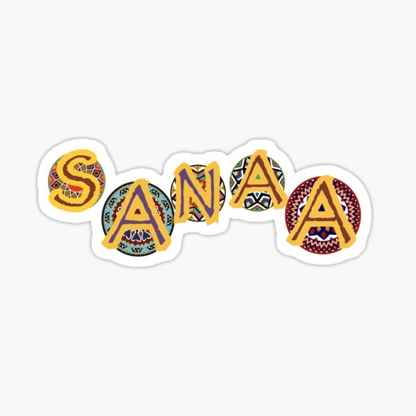 Sanaa Sticker