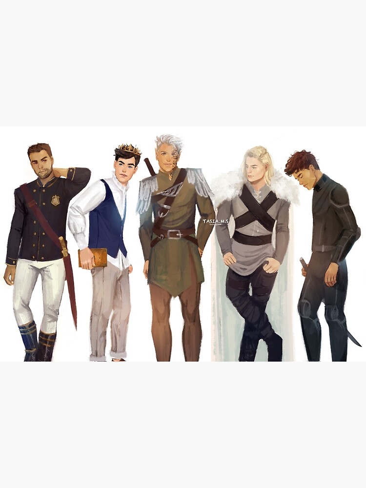 Men from Throne of Glass by Tasiams