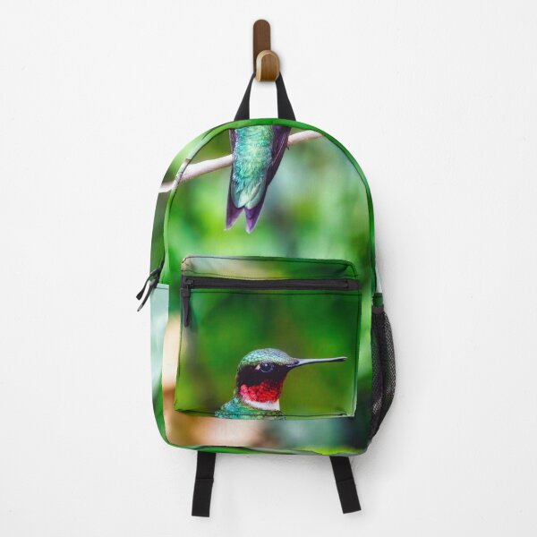 Item preview, Male Ruby-Throated Hummingbird Perched designed and sold by Thymely.