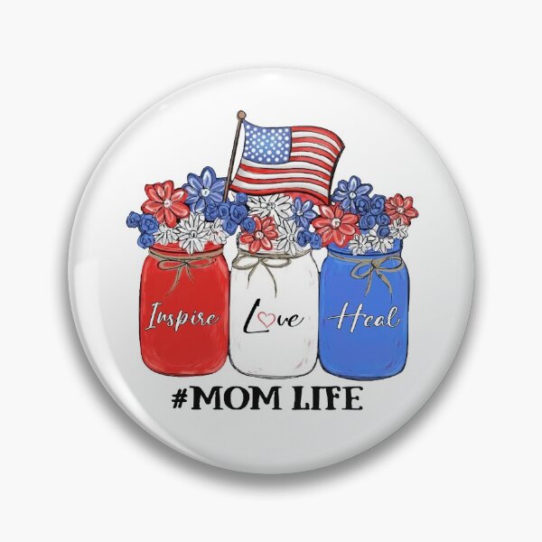 Artikelvorschau, Inspirieren Sie Liebe Heal Mom Life American Flag entworfen und verkauft von AlisonWalsh24.