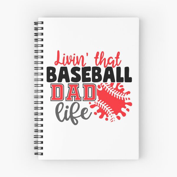 Item preview, Livin That Baseball Dad Life-Cita de béisbol designed and sold by shivani21061993.