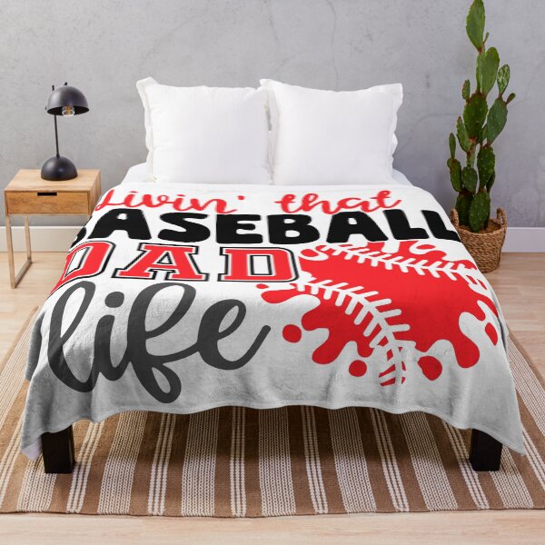 Item preview, Livin That Baseball Dad Life-Baseball quote designed and sold by shivani21061993.
