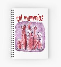 cat mummies Spiral Notebook