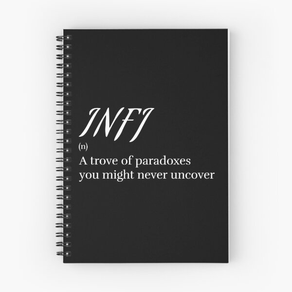 Item preview, Copy of INFJ An Endless Paradox Dictionary Style - white font designed and sold by jrobdesignz.
