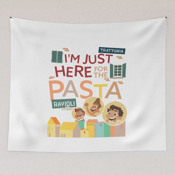 Item preview, Luca I'm Just Here For The Pasta designed and sold by LynnSites.