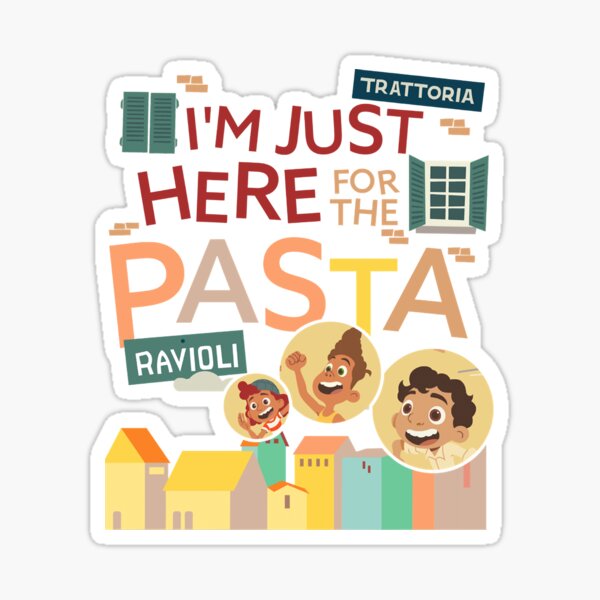 Just a simple Luca movie fan-art Sticker by Ramona Bruno