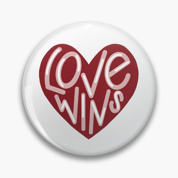 Item preview, Love Wins Bubble Heart designed and sold by laureledmonds.